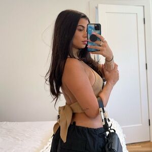 Revolve Tan open-Back Top